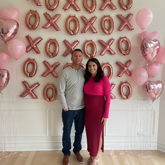 Revolve Line and Dot Color Block Dress Small - Picture 2 of 6